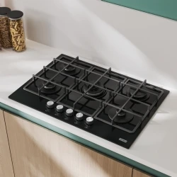 Franke Smart FHSM 755 4G DC BK C Siyah Cam Ankastre Ocak Hemen Al