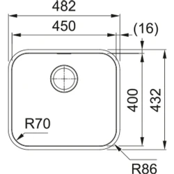 Franke Smart SRX 110-45 Inox Eviye Hemen Al