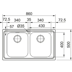 Franke Smart SRX 620-34-34 Inox Eviye Hemen Al