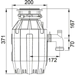 Franke Te-77 Çöp Öğütücü Hemen Al