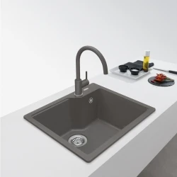 Franke Urban Ubg 610-56 Stone Grey Granit Evye Hemen Al