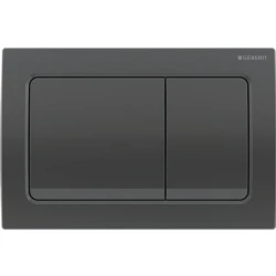 Geberit Alpha30 Siyah-Krom Kumanda Kapağı 115.055.QC.1 Hemen Al