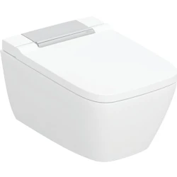 Geberit AquaClean Sela Square Beyaz-Parlak Krom Asma Klozet Seti 146.250.21.1 Hemen Al