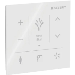Geberit AquaClean İçin Beyaz Cam Kumanda Paneli - 147.038.SI.1 Hemen Al