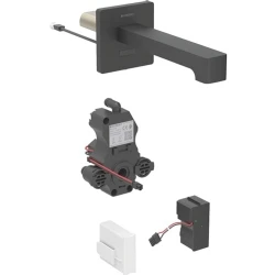 Geberit Brenta Mat Siyah Ankastre  Fotoselli Lavabo Bataryası - 116.271.14.1 Hemen Al