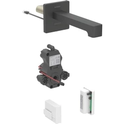 Geberit Brenta Mat Siyah Ankastre  Fotoselli Lavabo Bataryası - 116.276.14.1 Hemen Al