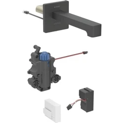 Geberit Brenta Mat Siyah Ankastre  Fotoselli Lavabo Bataryası - 116.277.14.1 Hemen Al
