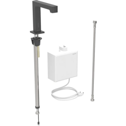 Geberit Brenta Mat Siyah Fotoselli Lavabo Bataryası - 116.171.14.1