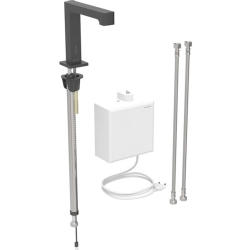 Geberit Brenta Mat Siyah Fotoselli Lavabo Bataryası - 116.177.14.1
