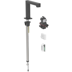Geberit Brenta Mat Siyah Fotoselli Lavabo Bataryası - 116.195.14.1