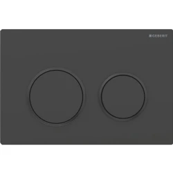Geberit Geberit Omega20 Mat Siyah Çift Basmalı  Kumanda Kapağı - 115.085.16.1 Hemen Al