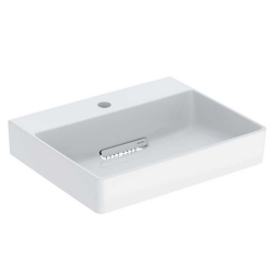 Geberit ONE 50x40 Beyaz Çanak Lavabo Batarya Delikli 505.024.00.1