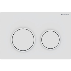 Geberit Omega20 Mat Beyaz-Beyaz Kumanda Kapağı - 115.085.01.1