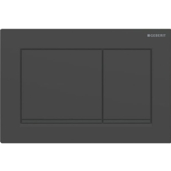 Geberit Omega20 Mat Siyah-Siyah Kumanda Kapağı - 115.080.16.1