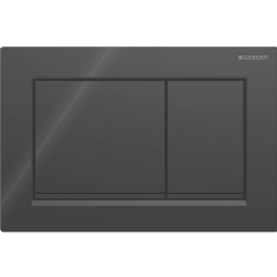 Geberit Omega20 Siyah-Mat Siyah Kumanda Kapağı - 115.080.DW.1
