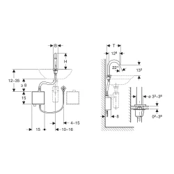Geberit Piave Fotoselli Lavabo Bataryası - 116.161.SN.1 Hemen Al