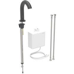 Geberit Piave Mat Siyah Fotoselli Lavabo Bataryası - 116.162.14.1