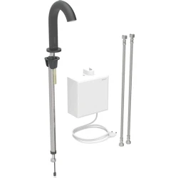 Geberit Piave Mat Siyah Fotoselli Lavabo Bataryası - 116.162.14.1