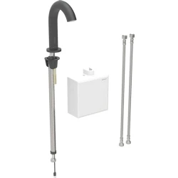 Geberit Piave Mat Siyah Fotoselli Lavabo Bataryası - 116.166.14.1 Hemen Al