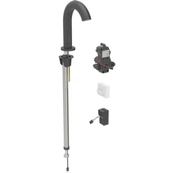 Geberit Piave Mat Siyah Fotoselli Lavabo Bataryası - 116.183.14.1 Hemen Al