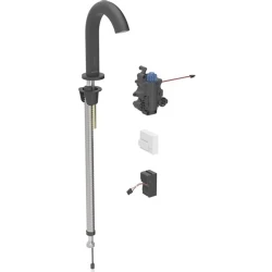 Geberit Piave Mat Siyah Fotoselli Lavabo Bataryası - 116.188.14.1 Hemen Al