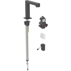Geberit Piave Mat Siyah Fotoselli Lavabo Bataryası - 116.191.14.1 Hemen Al