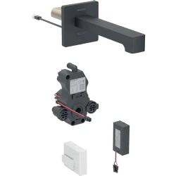 Geberit Piave Mat Siyah Fotoselli Lavabo Bataryası - 116.278.14.1 Hemen Al