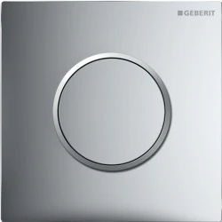 Geberit Sigma10 Mat Krom Pnömatik Pisuvar Kumanda Kapağı - 116.015.KH.1 Hemen Al