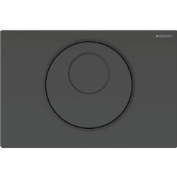Geberit Sigma10 Mat Siyah Çift Basmalı Kumanda Kapağı - 115.891.DW.6