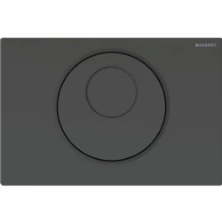 Geberit Sigma10 Mat Siyah Çift Basmalı Kumanda Kapağı - 115.891.DW.6 Hemen Al