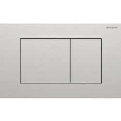 Geberit Sigma40  Fırçalanmış Paslanmaz Çelik Kumanda Kapağı -115.629.FW.1