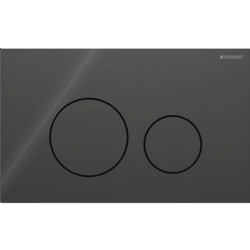 Geberit Sigma40 Siyah Cam Kumanda Kapağı -115.628.SJ.1