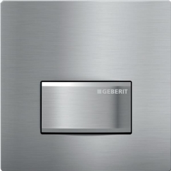 Geberit Sigma50 Krom Pnömatik Pisuvar Kumanda Kapağı - 116.016.GH.5