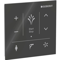 Geberit AquaClean İçin Siyah Cam Kumanda Paneli - 147.038.SJ.1