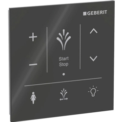 Geberit AquaClean Sela İçin Siyah Cam Kumanda Paneli - 147.041.SI.1