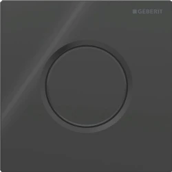 Geberit  Tip 01 Mat Siyah Tek Basmalı Pisuvar Deşarj Kontolü Kumanda Kapağı - 116.011.DW.5 Hemen Al