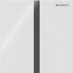 Geberit Tip 40 Beyaz Cam Pisuvar İçin Kumanda Kapağı - 116.227.SI.1