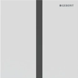 Geberit Tip 40 Mat Beyaz Grisi Cam Pisuvar İçin Kumanda Kapağı - 116.227.JT.1 Hemen Al
