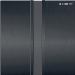 Geberit Tip 50 Siyah Krom Pisuvar İçin Kumanda Kapağı - 116.026.QD.1