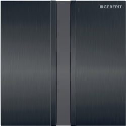 Geberit Tip 50 Siyah Krom Pisuvar İçin Kumanda Kapağı - 116.036.QD.1