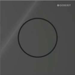 Geberit Tip40 Siyah Cam Pisuvar İçin Kumanda Kapağı - 116.014.SJ.1