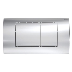 Geberit Twinline30 Parlak-Mat Krom Kumanda Kapağı - 115.899.KH.1