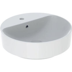 Geberit VariForm 45 Cm  Batarya Banklı Yuvarlak Çanak Lavabo - 500.769.01.2