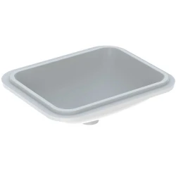 Geberit VariForm 45x35 Dikdörtgen Beyaz Tezgah altı Lavabo