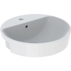 Geberit VariForm 50 Cm Yuvarlak Yarım Tezgah Lavabo - 116.227.JK.1