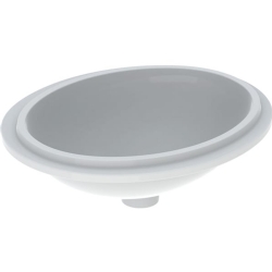 Geberit VariForm 50x42 Cm Oval Tezgah Üstü Lavabo - 500.750.01.2