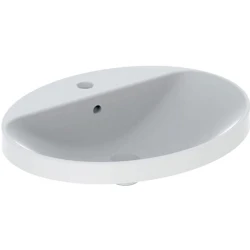 Geberit VariForm 60x48 Cm Oval Tezgah Üstü Lavabo - 500.724.01.2 Hemen Al