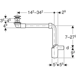 Geberit Yer Tasaruflu Lavabo Gideri - 152.075.21.1 Hemen Al