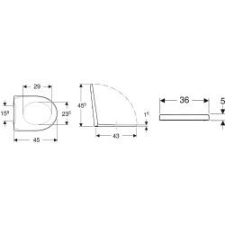 Geberit iCon EasyMount Klozet Kapağı - 501.660.01.1 Hemen Al