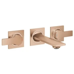 Grohe Allure New 3 Delikli Rose Gold Lavabo Bataryası - 20189DL2 Hemen Al